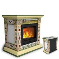 КимрПечь Билибин пристенный Осень (топка: Ладья-700) (топка: Ладья-700)