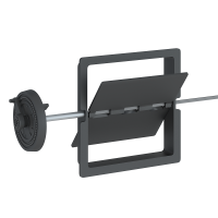 Задвижка дымохода Везувий поворотная 2727П 300*300