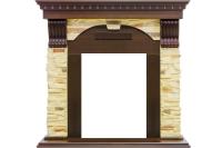 Портал Dublin угловой - Темный дуб / Сланец