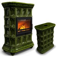 КимрПечь Истра центральный Хвоя (комплектация: Ладья-600)