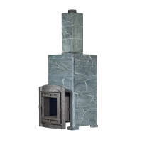 Печь для бани Атмосфера XL до 26 м³ в облицовке "ИМПЕРИЯ" (Комплект) ПроМеталл