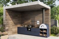 Кухня Astov BBQ № 14 (ширина 3800 мм)