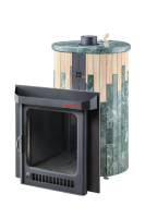 Печь для бани Ферингер Ламель Оптима Змеевик+Окаменевшее дерево до 28 м³ (серия ПФ) 