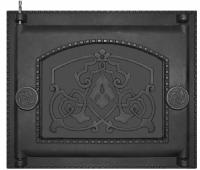 Дверка Рубцовск ДТ-6А топочная окрашенная 345*289