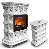 КимрПечь Истра центральный Птицы (комплектация: Облицовка для топок Ладья-600, Antek)