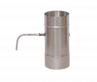 Шибер поворотный КПД нерж