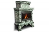 Камин КимрПечь Кострома угловой двухъярусный Май