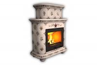 Камин КимрПечь Прованс пристенный двухъярусный Руан