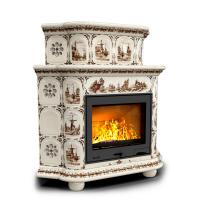 КимрПечь Прованс угловой двухъярусный Голландия (топка: Ладья-600)