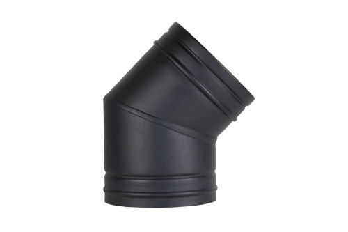 КПД ЧЕРНЫЙ Отвод сэндвич 45* ф120х200