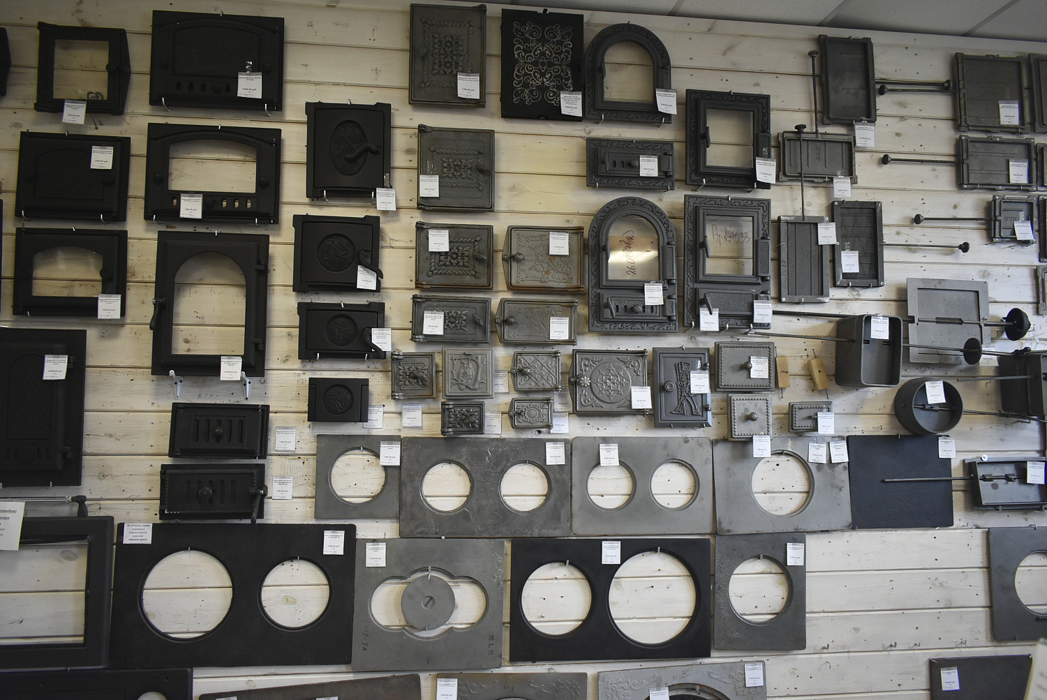 Огромный выбор печного литья и кирпича!