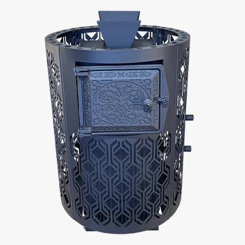 Печь камин для бани Народная 16 Газ