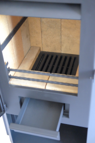 Печь-камин НМК стальная "Сибирь" 8 кВт