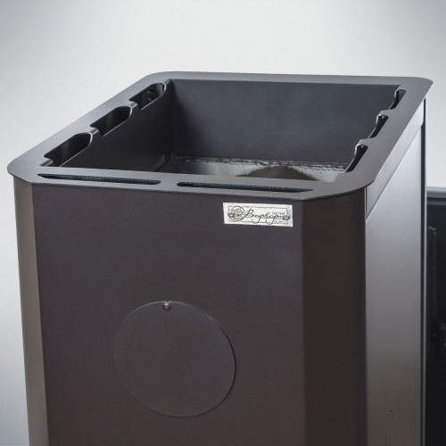 Печь для бани Варвара Мини с навесным баком глухая дверка