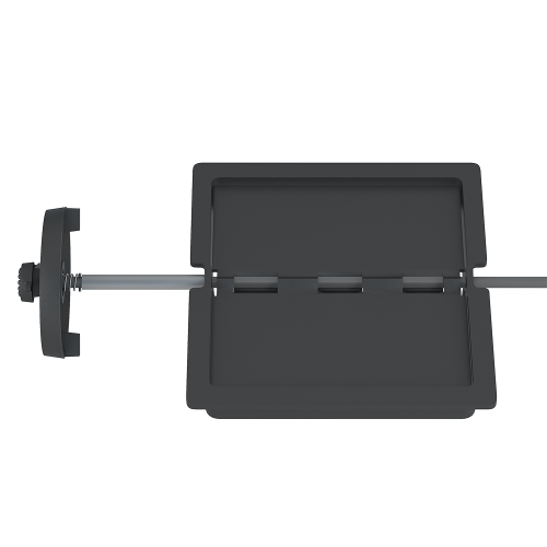 Задвижка дымохода Везувий поворотная 2727П 300*300