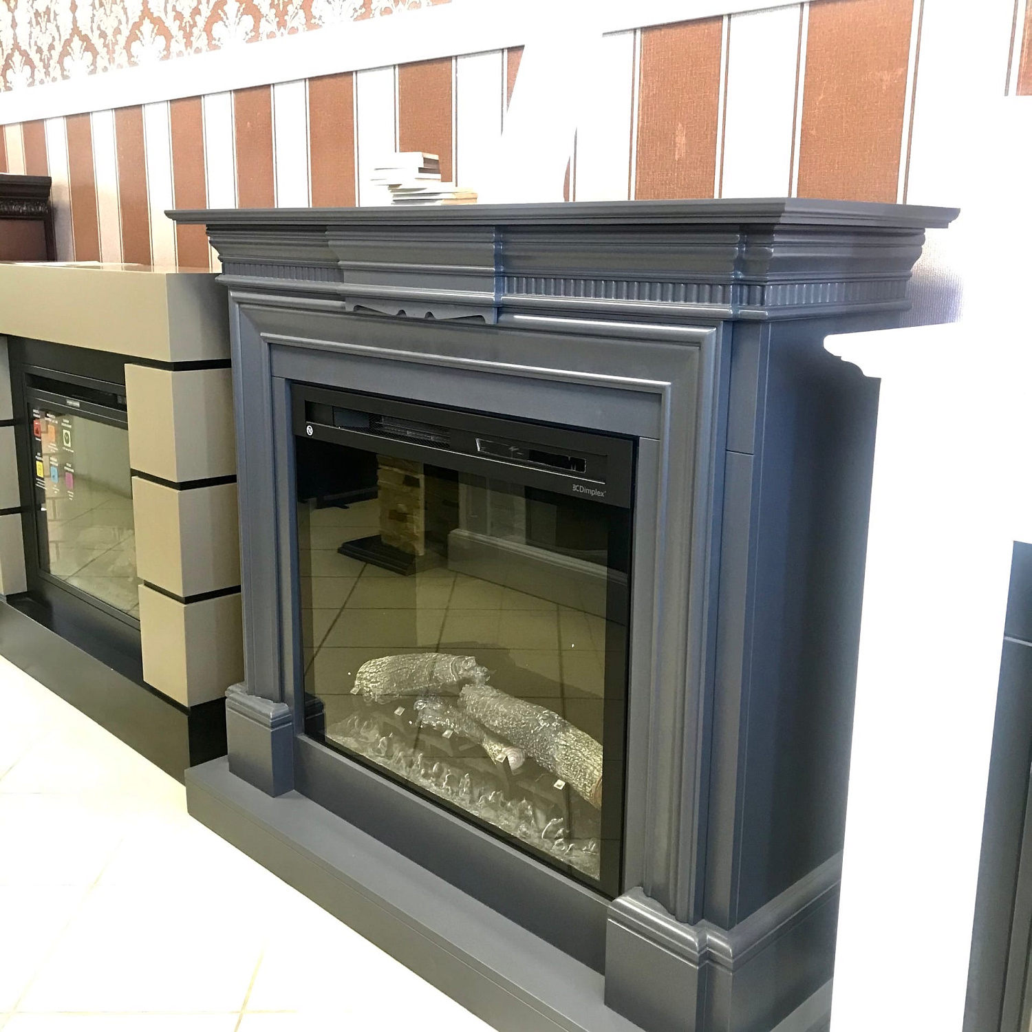 Большое поступление электрокаминов