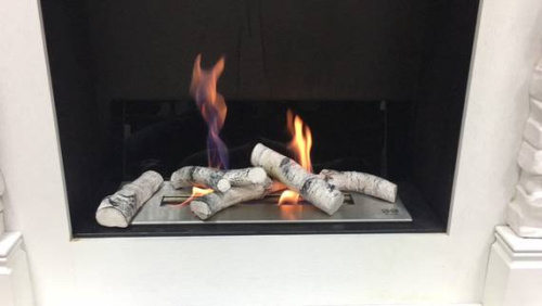 Керамические дрова Береза 5 шт