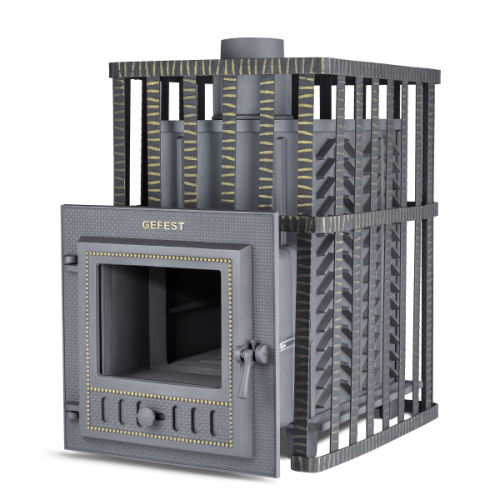 Печь для бани Технолит в сетке GFS-ЗК 30 (М)