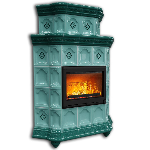 КимрПечь Истра угловой двухъярусный Волна (комплектация: Астов-МЛ700)