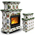 КимрПечь Прованс центральный двухъярусный Усадьба (топка: Ладья-600) (топка: Ладья-600)