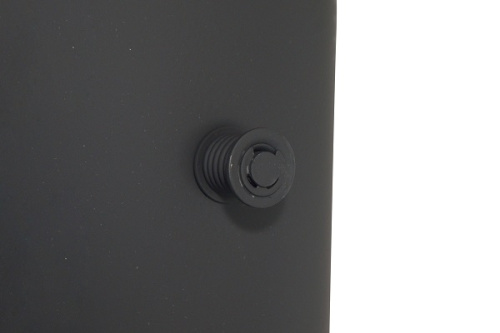 Шибер (труба с шибером) КПД ЧЁРНЫЙ 0,25м (250мм)