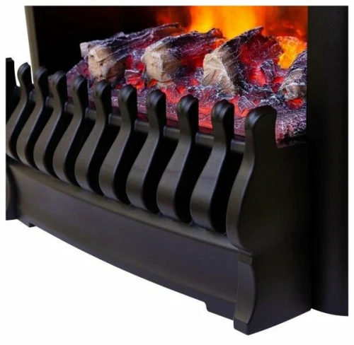 Комплект Портал Royal Flame Dublin арочный сланец темный дуб + Очаг Real Flame Oregan-S 3D BL