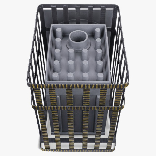 Печь для бани Технолит Гроза 24 (П2) сетка