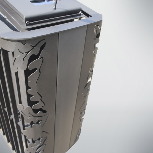 Печь для бани Варвара Терма Каменка мини укороченная стекло