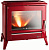 ПЕЧЬ-КАМИН INVICTA  MODENA красная эмаль NEW