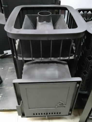 Печь для бани Варвара Каменка глухая дверка до 24 м³