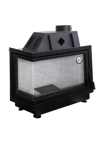 Топка Экокамин Альфа 800 L / R два стекла