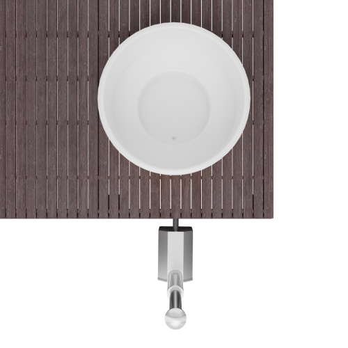 Купель БОНДАРСПА (BONDARSPA) встраиваемая в террасу. Полное погружение.