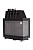 Топка Экокамин Альфа 1000 RB два стекла правая черный шамот