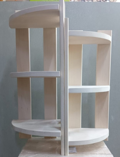 Полка угловая 3-х ярусная (М) малая