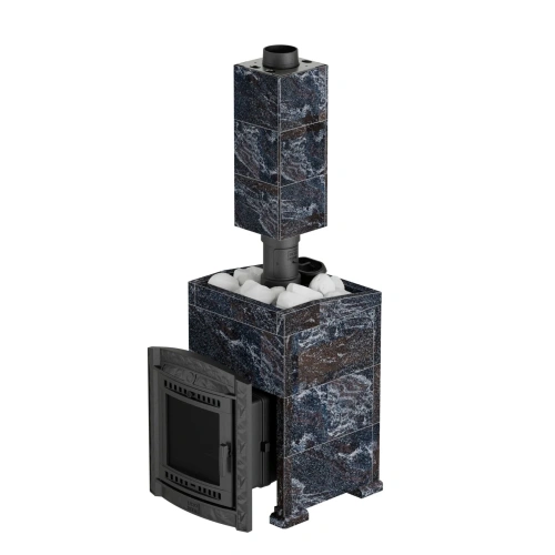 Печь для бани Атмосфера L до 20 м³ в облицовке ПроМеталл