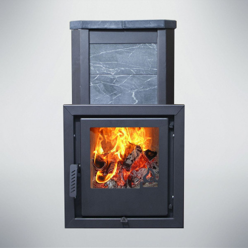 Печь для бани Варвара Сказка облицовка Талькохлорит