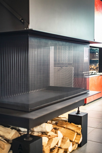 Топка АСТОВ ASTOV О1С 90\50 Открытая с Сеткой