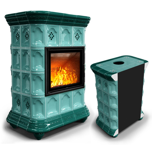 КимрПечь Истра пристенный Волна (комплектация: Астов-МЛ700)