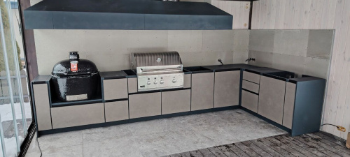 Кухня ASTOV BBQ по индивидуальному проекту