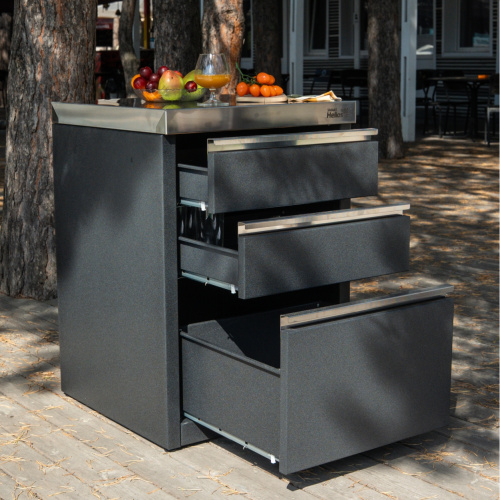 Стол с тремя ящиками Helios SMART-600 (HS-KU03-SY600)