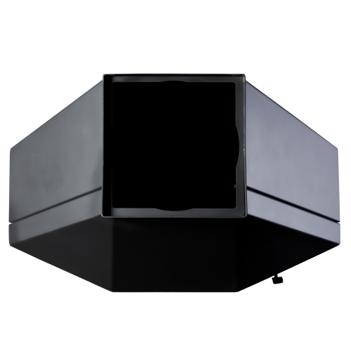 Камин Экокамин Мюнхен пристенно-угловой Компакт черный PKN174К