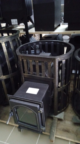 Печь для бани Везувий Легенда ковка 22 (270)