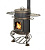 Печь под казан Везувий на подставке "Шмель С"