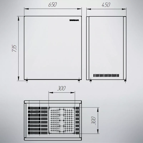 Печь Ева - А15 (электрокаменка Варвара)