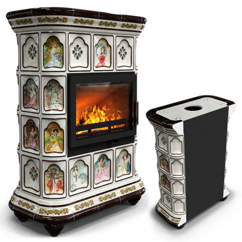 КимрПечь Истра пристенный Муха (комплектация: Ладья-700)