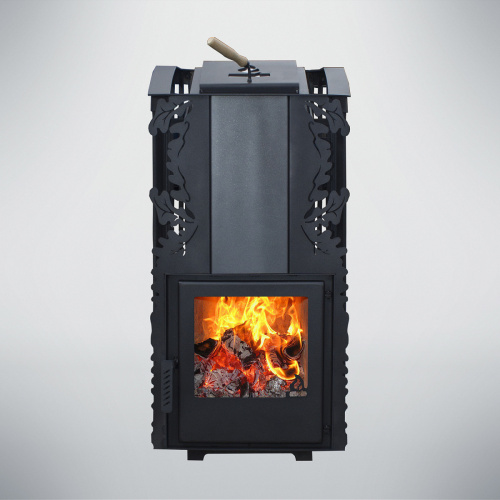 Печь для бани Варвара Терма Каменка укороченная глухая дверка