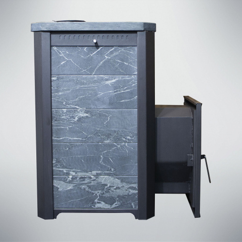 Печь для бани Варвара Сказка облицовка Талькохлорит