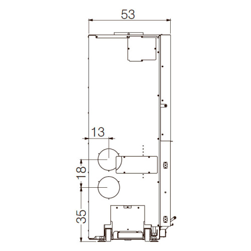Топка Edilkamin WINDO 120 N NERO (футеровка черного цвета)