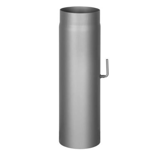 Шибер (труба с шибером) КПД ЧЁРНЫЙ 0,5м (500мм)