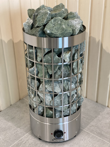 Печь Цилиндр Плюс 6 кВт (6-10 м3) РЭК Ресурс электрокаменка ЭКМ